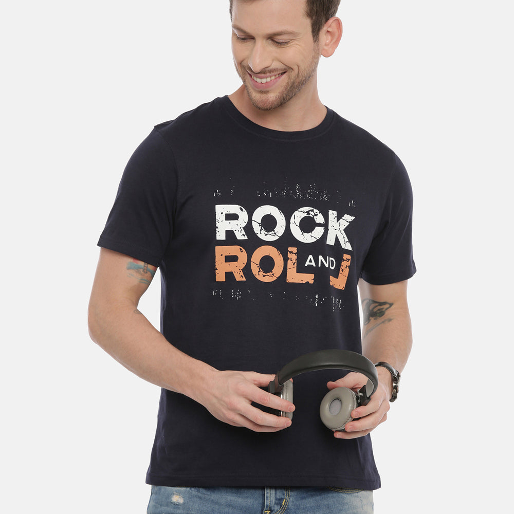 Rock & Roll T-Shirt Graphic T-Shirts Bushirt   