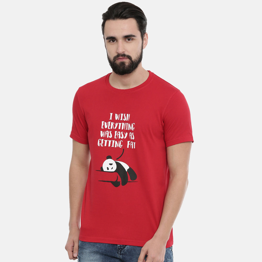 Getting Fat T-Shirt Graphic T-Shirts Bushirt   