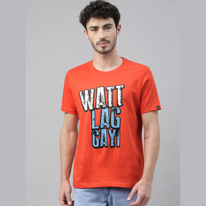 Watt Lag Gayi T-Shirt Graphic T-Shirts Bushirt   