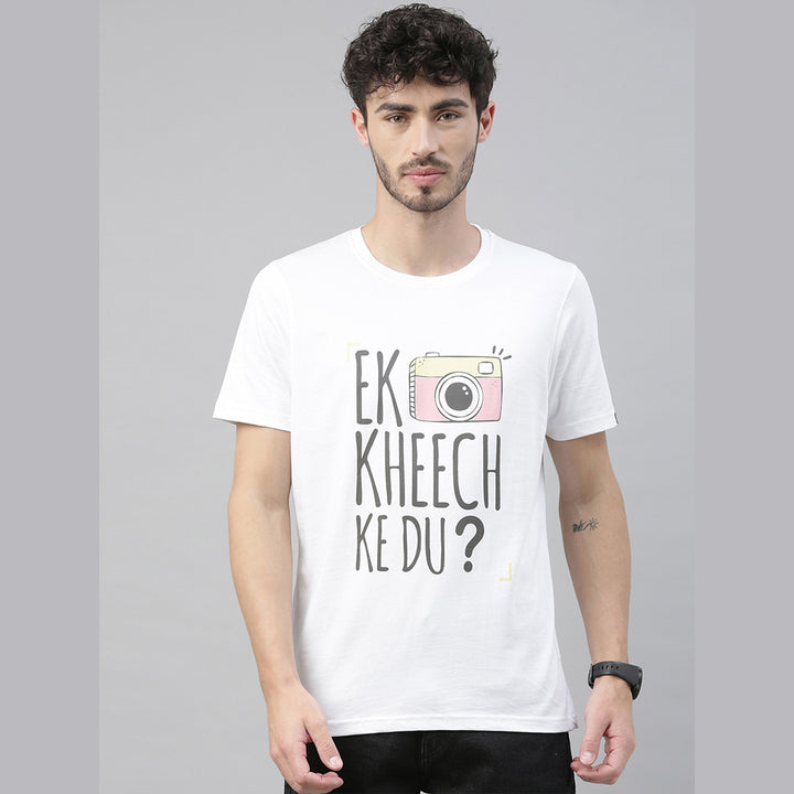 Ek Photo Kheech Ke Du T-Shirt Graphic T-Shirts Bushirt