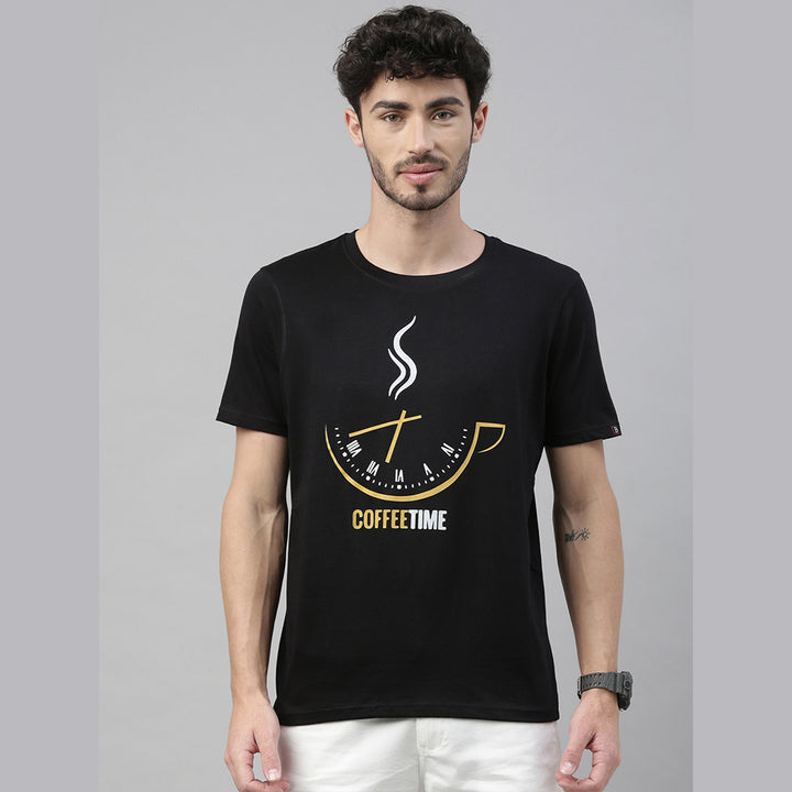 Coffee Time T-Shirt Graphic T-Shirts Bushirt