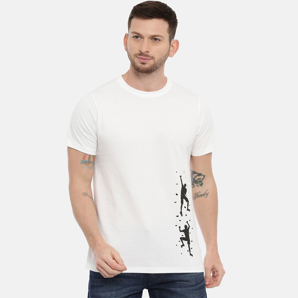 Climbing People T-Shirt Graphic T-Shirts Bushirt