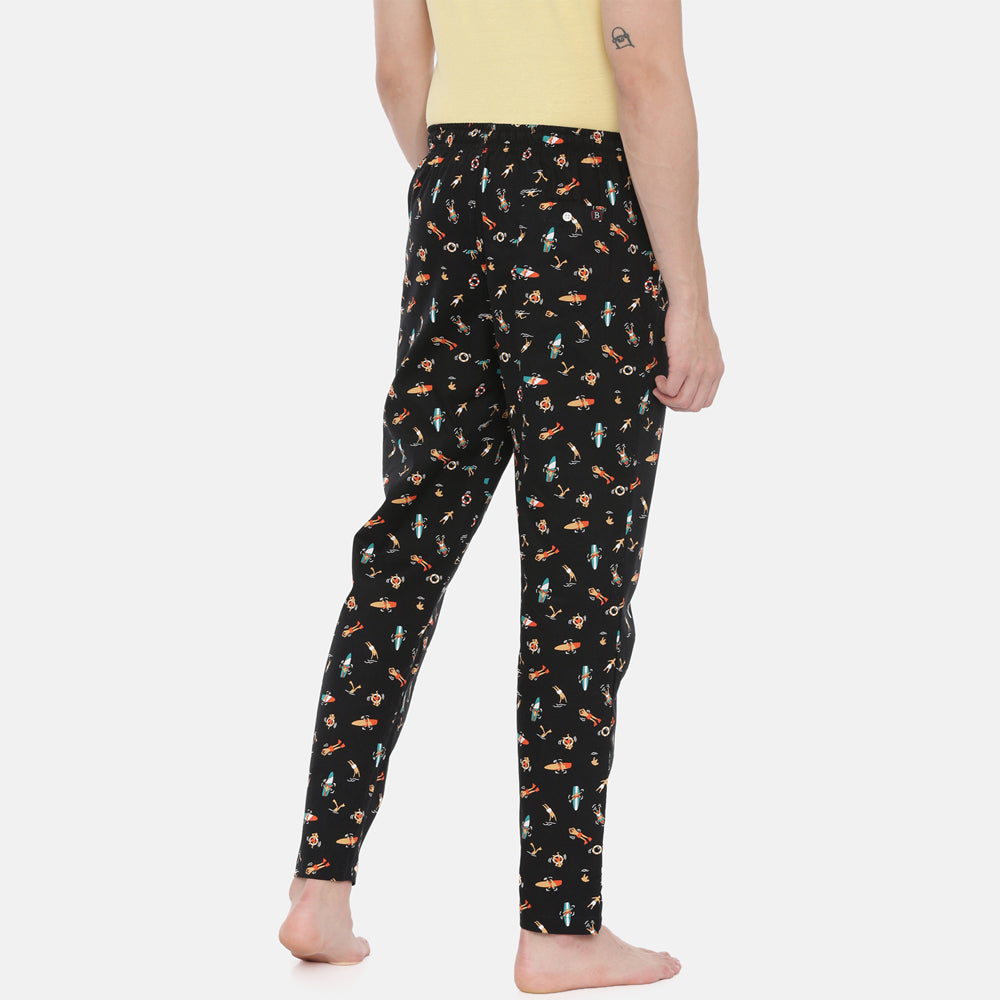 Beach Printed Pyjamas Pyjamas Bushirt