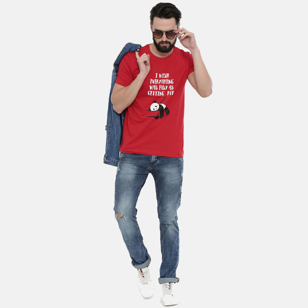 Getting Fat T-Shirt Graphic T-Shirts Bushirt