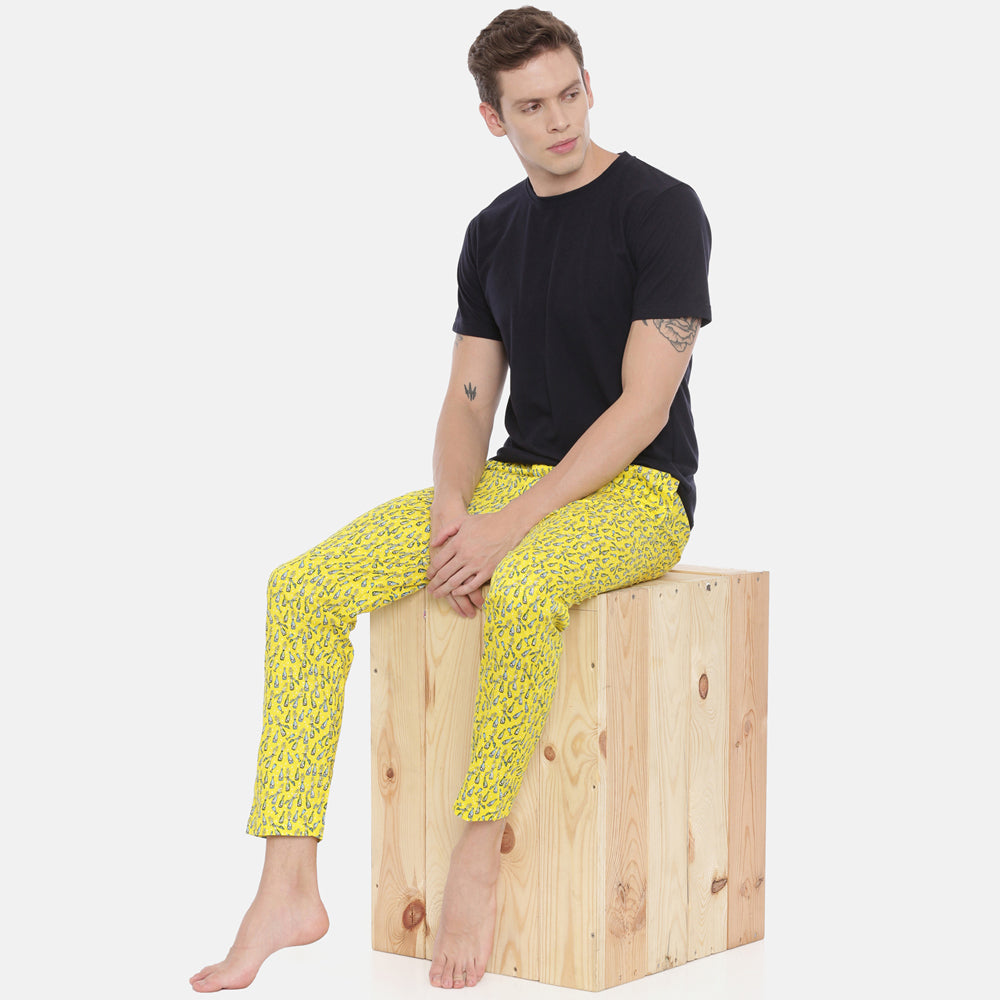 Chill Out Printed Pyjamas Pyjamas Bushirt