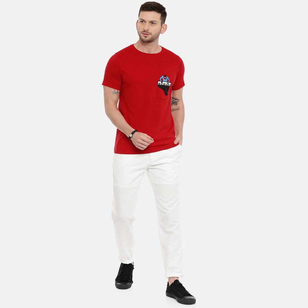 Pocket Piano T-Shirt Graphic T-Shirts Bushirt