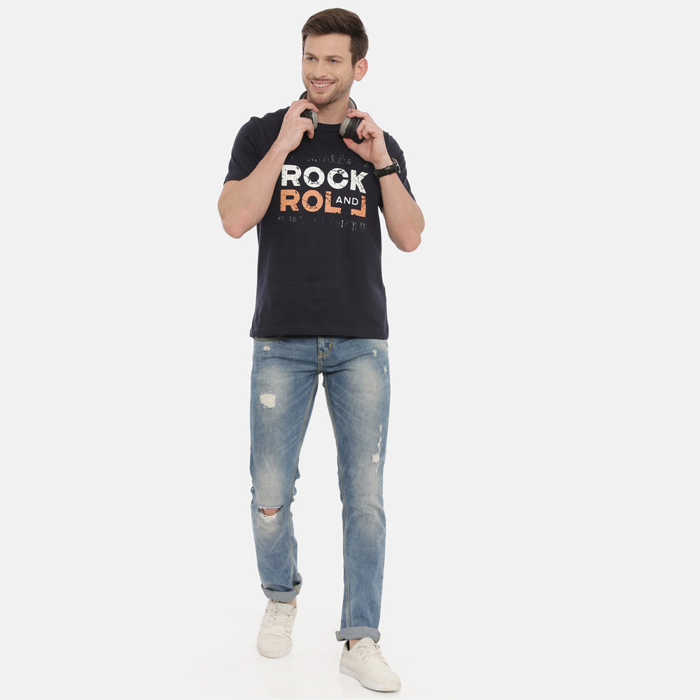 Rock & Roll T-Shirt Graphic T-Shirts Bushirt