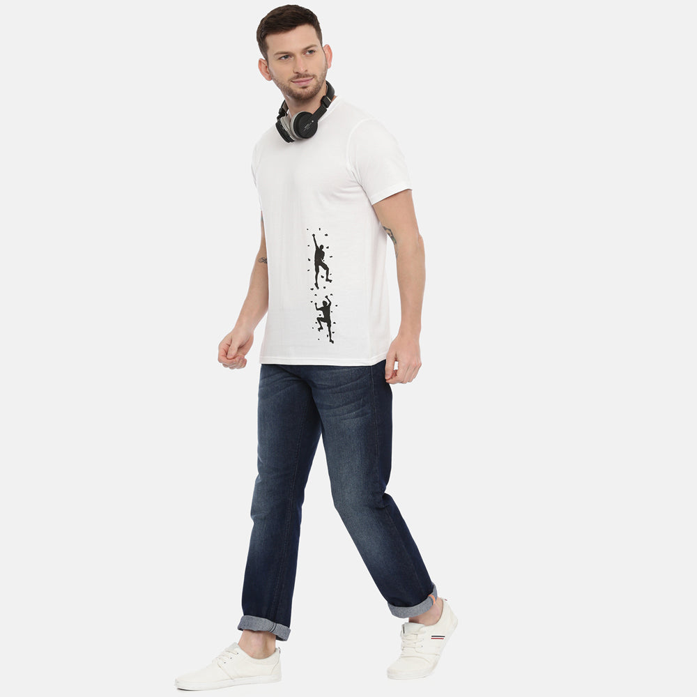 Climbing People T-Shirt Graphic T-Shirts Bushirt