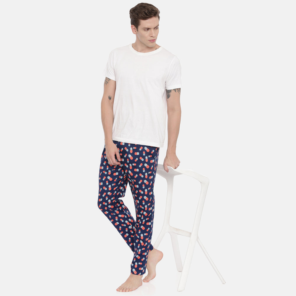 Pineapple Printed Pyjamas Pyjamas Bushirt