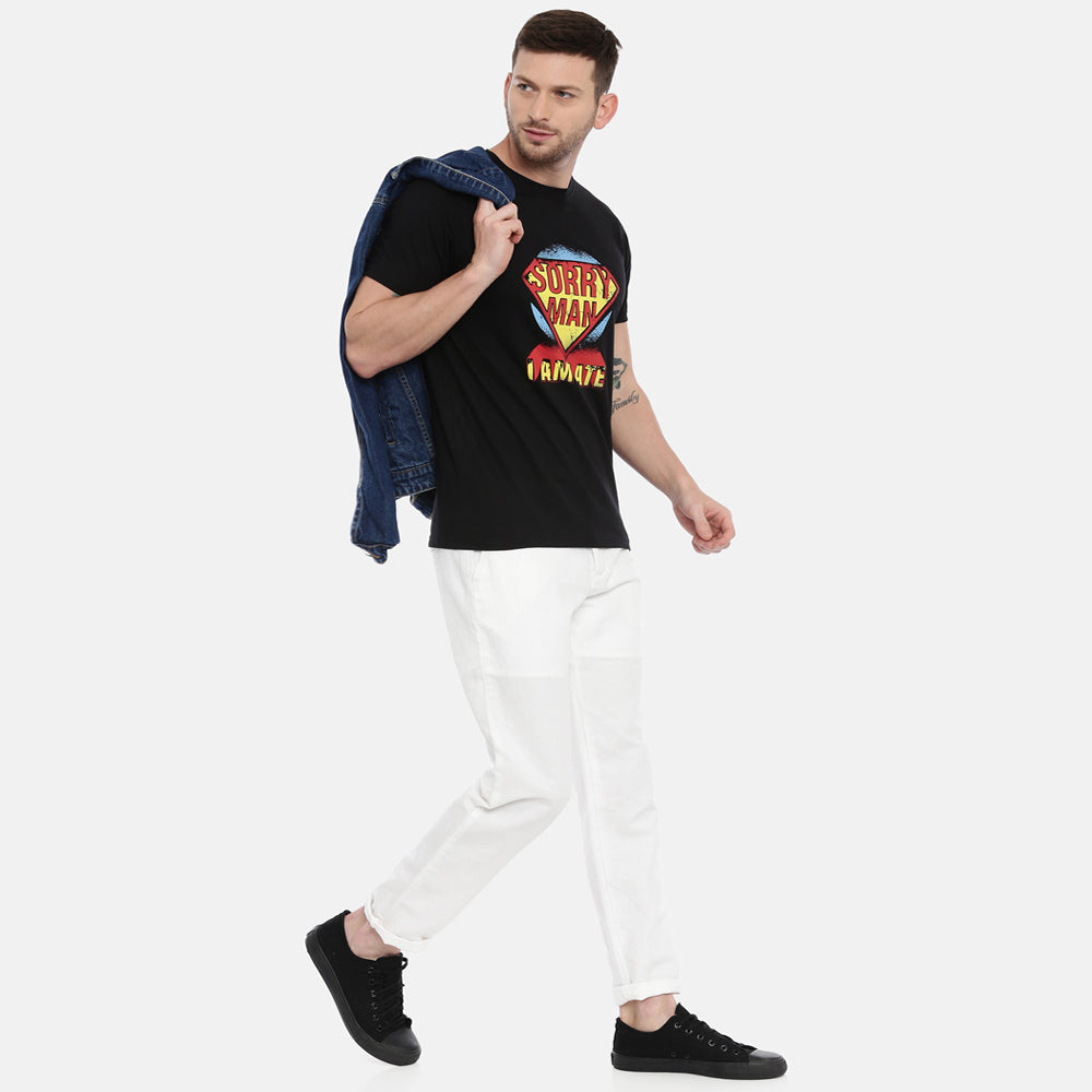 Sorry Man I am Late T-Shirt Graphic T-Shirts Bushirt
