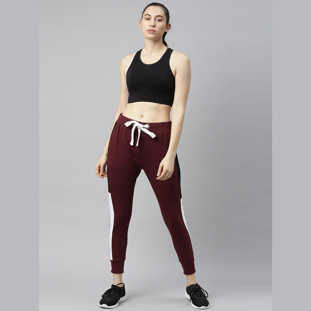 Maroon Women's Joggers Women's Joggers Bushirt