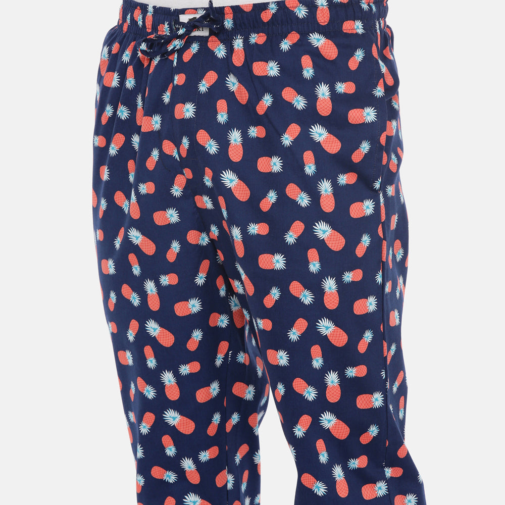 Pineapple Printed Pyjamas Pyjamas Bushirt