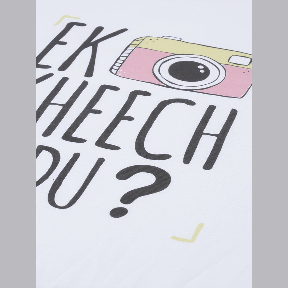 Ek Photo Kheech Ke Du T-Shirt Graphic T-Shirts Bushirt