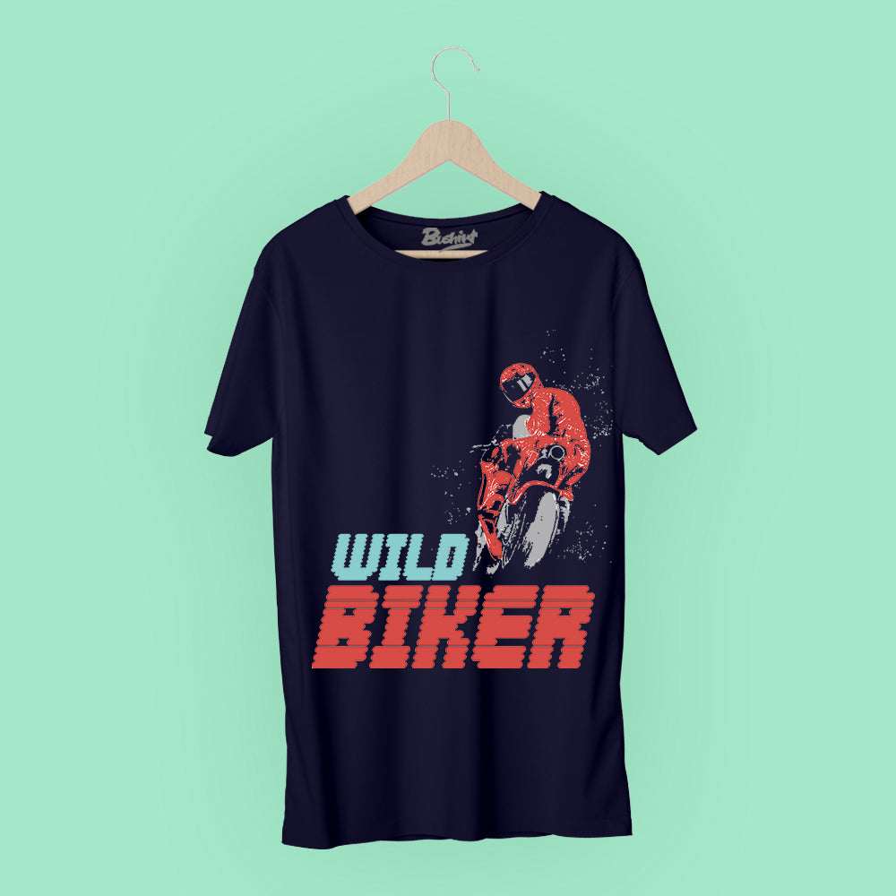 Wild Biker T-Shirt Graphic T-Shirts Bushirt