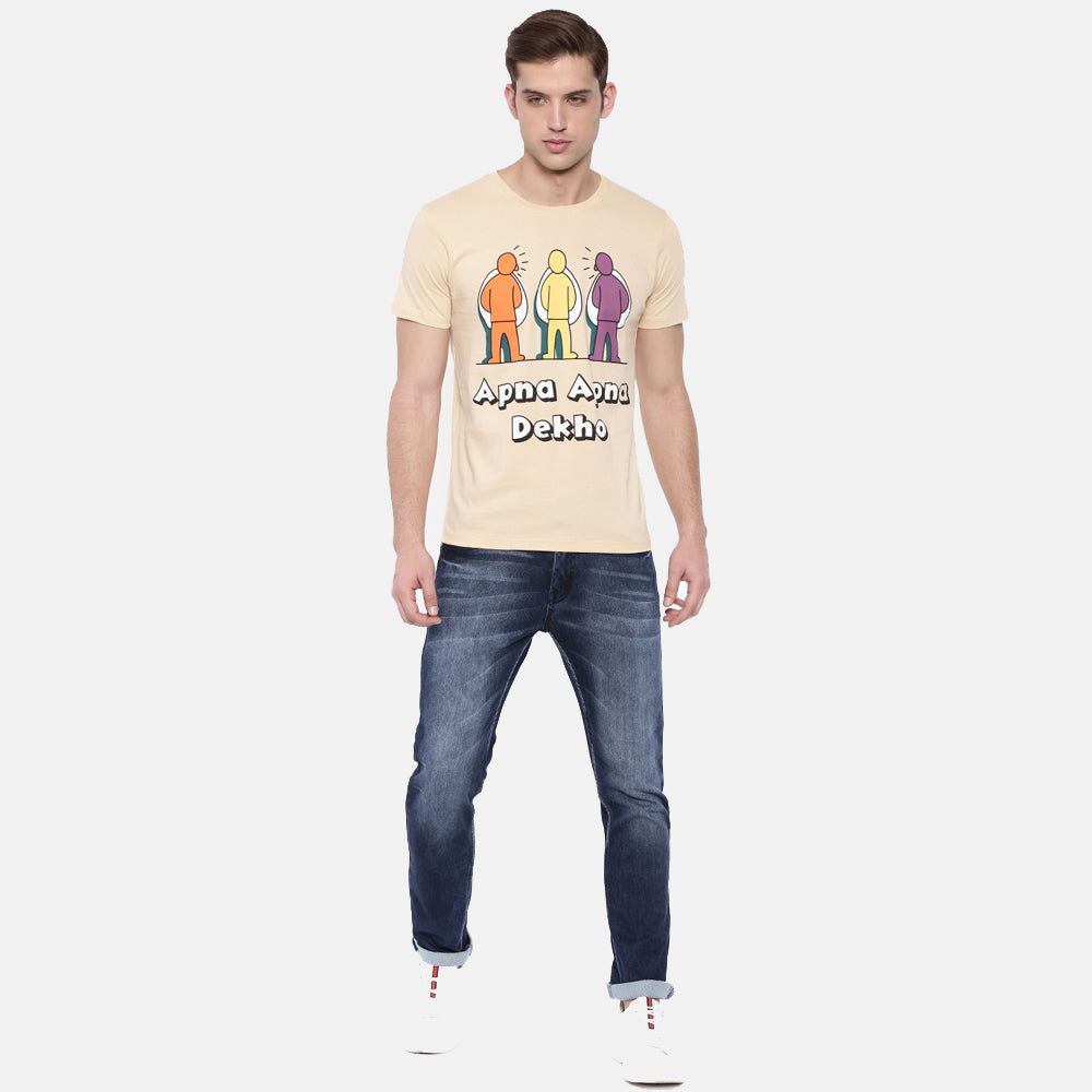 Apna Apna Dekho T-Shirt Graphic T-Shirts Bushirt