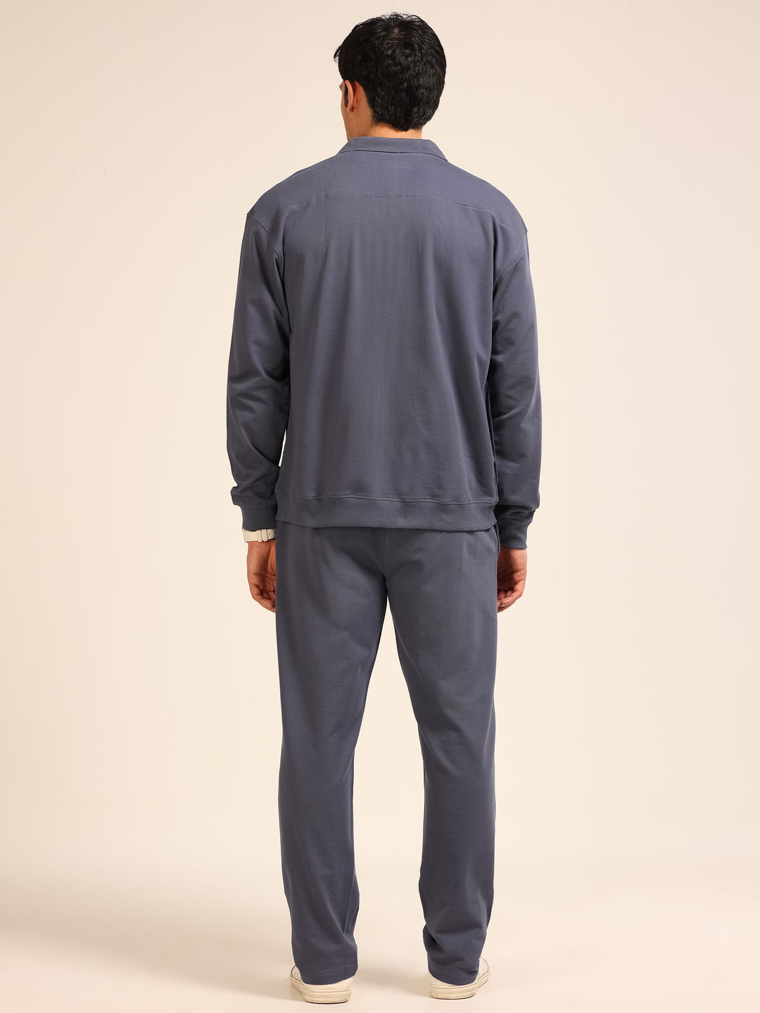 Dusty Blue Oversize Co-Ords Oversize Co-ords Bushirt