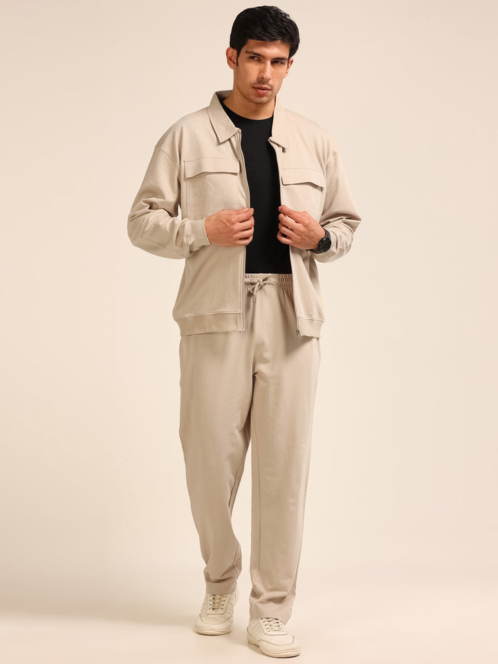Cream Oversize Co-Ords Oversize Co-ords Bushirt