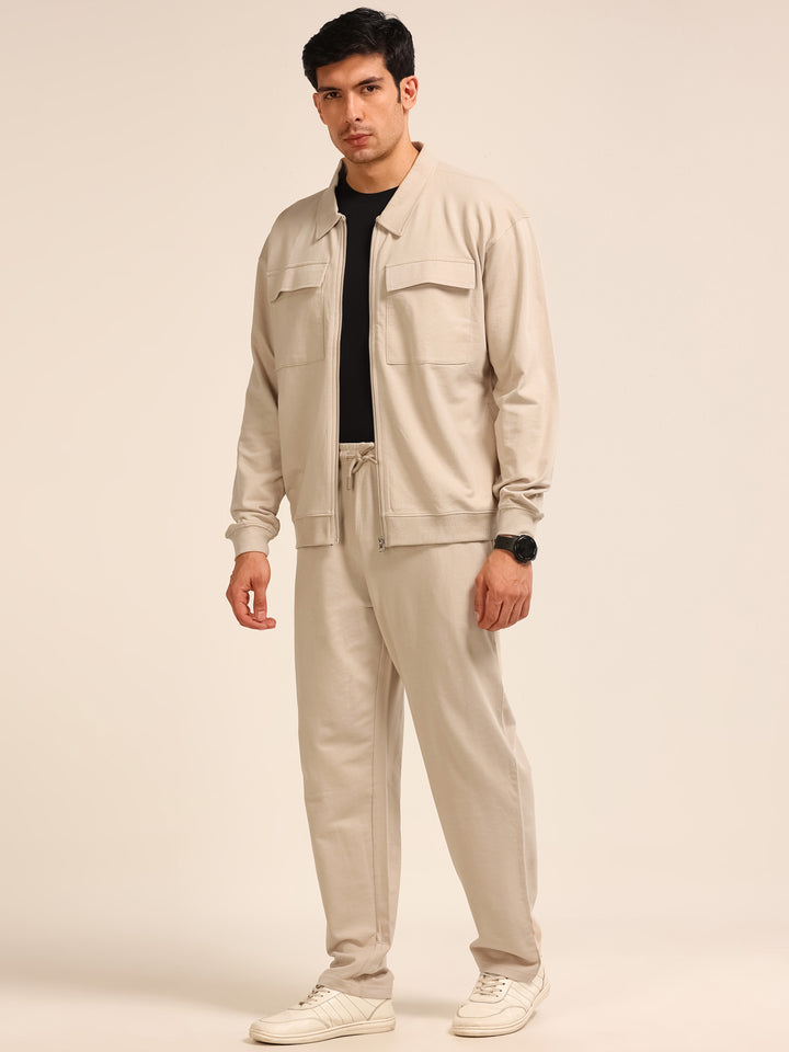 Cream Oversize Co-Ords Oversize Co-ords Bushirt
