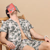 Summer Vibe Green Co-Ords Regular Size Co-Ords Bushirt   