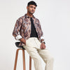 Cream Relaxed Fit Linen Trousers Linen Trouser Bushirt