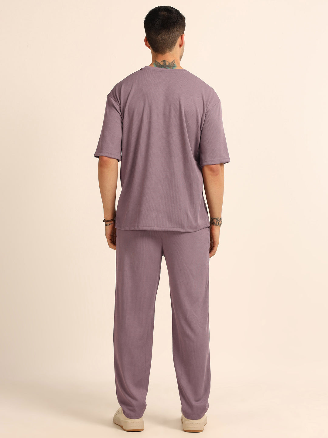 Mauve Oversize Co-Ords - Bushirt