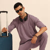 Mauve Oversize Co-Ords Oversize Co-ords Bushirt