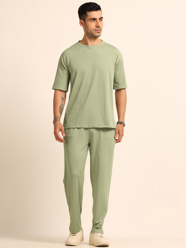 Sage Green Oversize Co-Ords - Bushirt