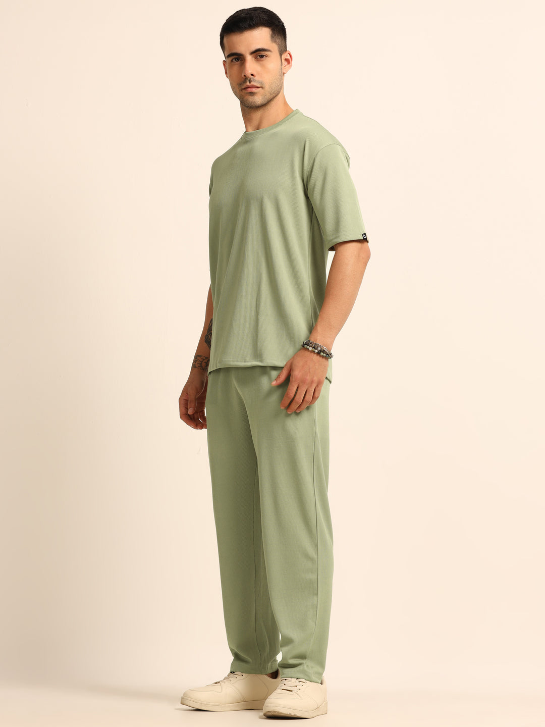 Sage Green Oversize Co-Ords - Bushirt