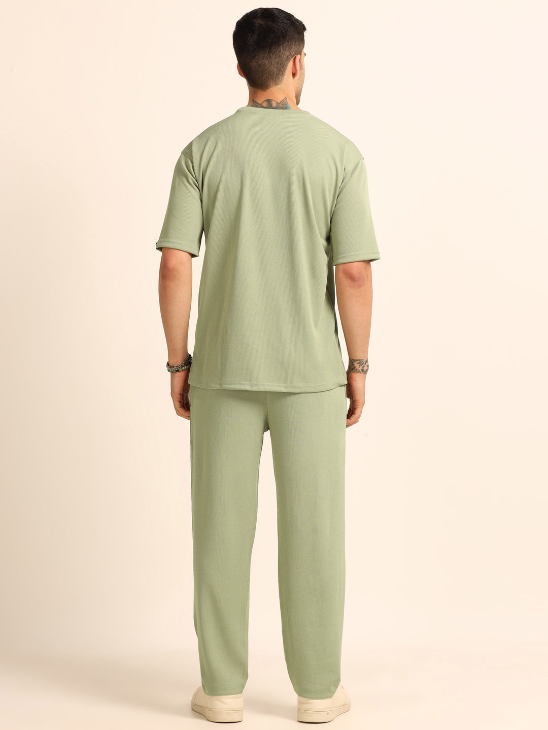 Sage Green Oversize Co-Ords - Bushirt