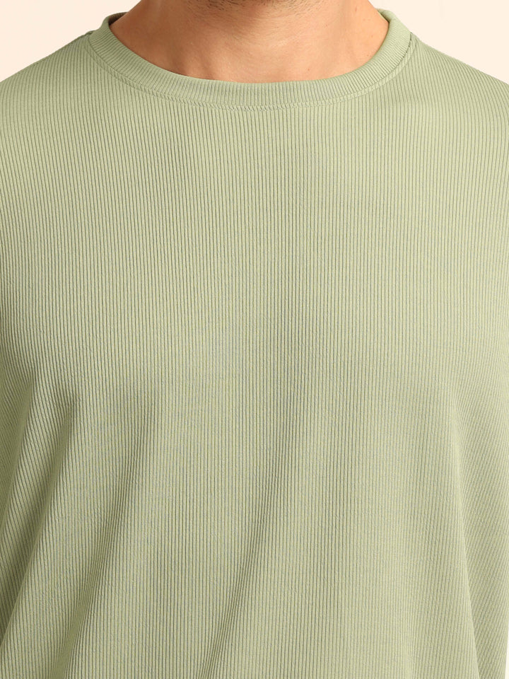 Sage Green Oversize Co-Ords - Bushirt