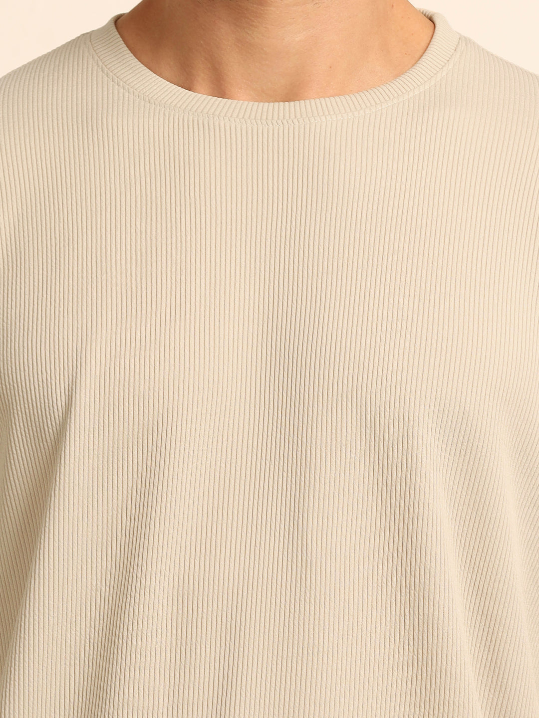 Beige Oversize Co-Ords - Bushirt