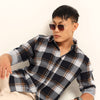 Brown Regular Fit Check Shirt Checks Shirt Bushirt
