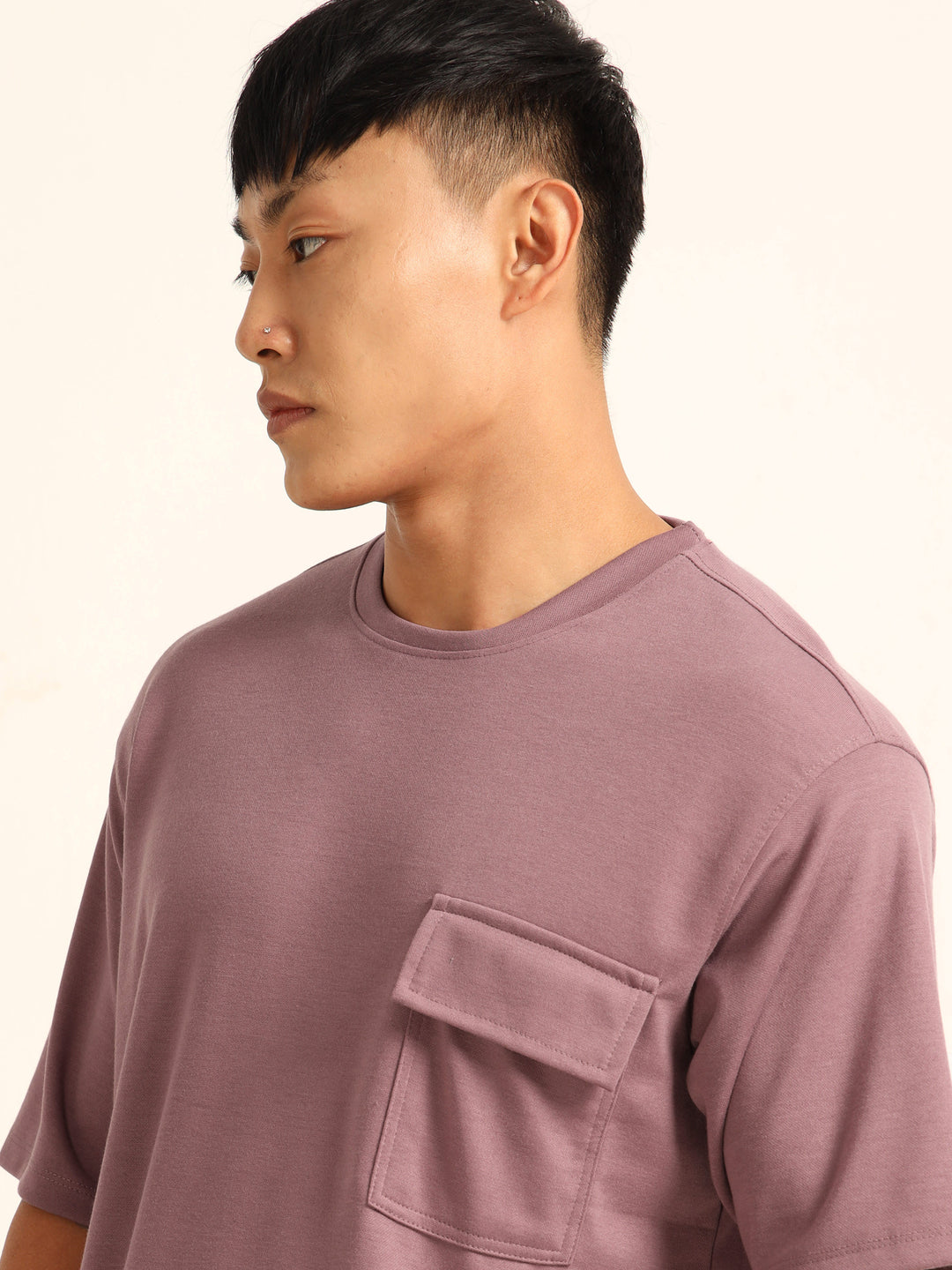 Utility Oversize Rose Taupe Co-Ords Set Oversize Co-ords Bushirt