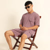 Utility Oversize Rose Taupe Co-Ords Set Oversize Co-ords Bushirt