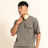 Utility Oversize Warm Grey Co-Ords Set Oversize Co-ords Bushirt