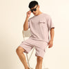 Utility Oversize Spanish Pink Co-Ords Set Oversize Co-ords Bushirt