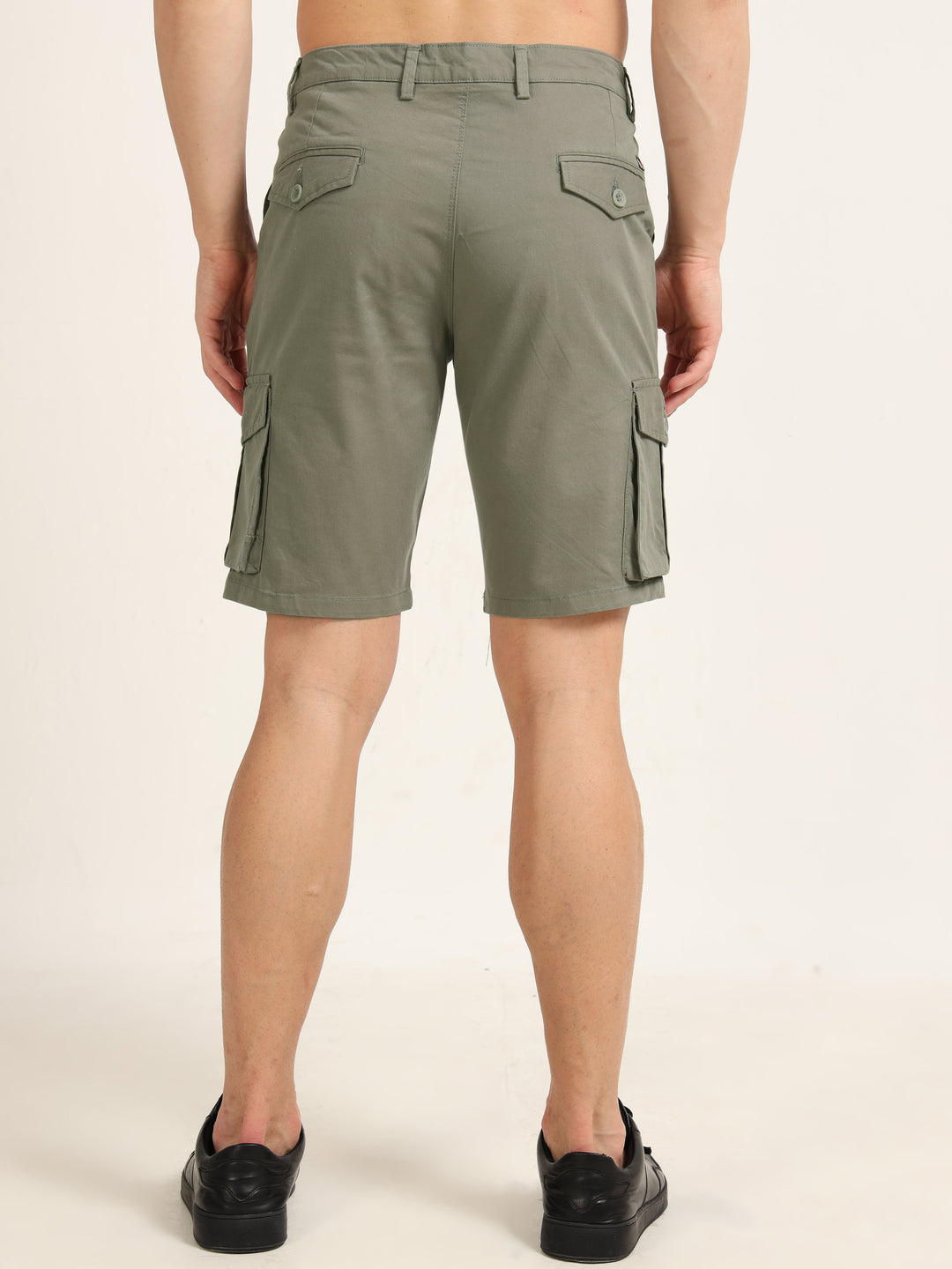 Ash Grey Cargo Shorts