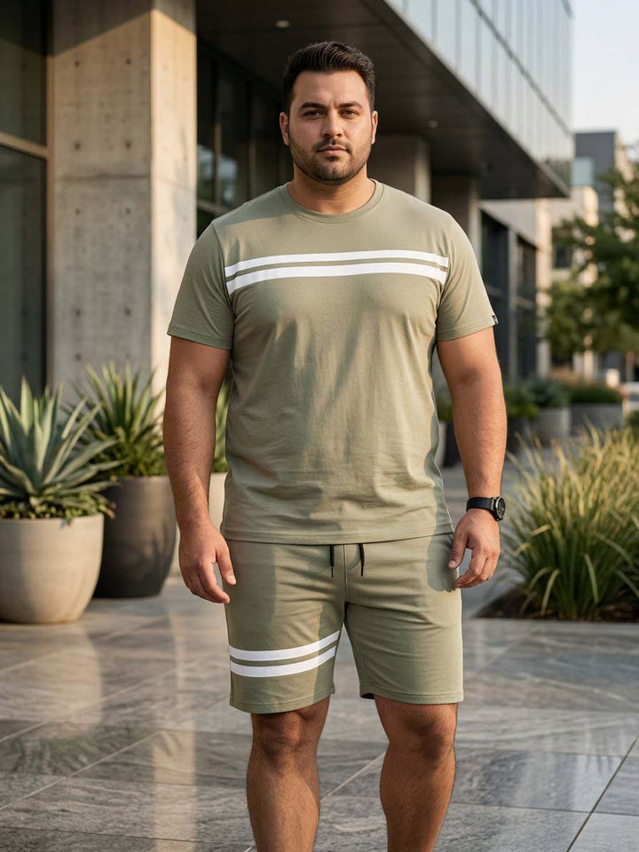 Bliss Pickle Green Plus Size Cotton Cotton