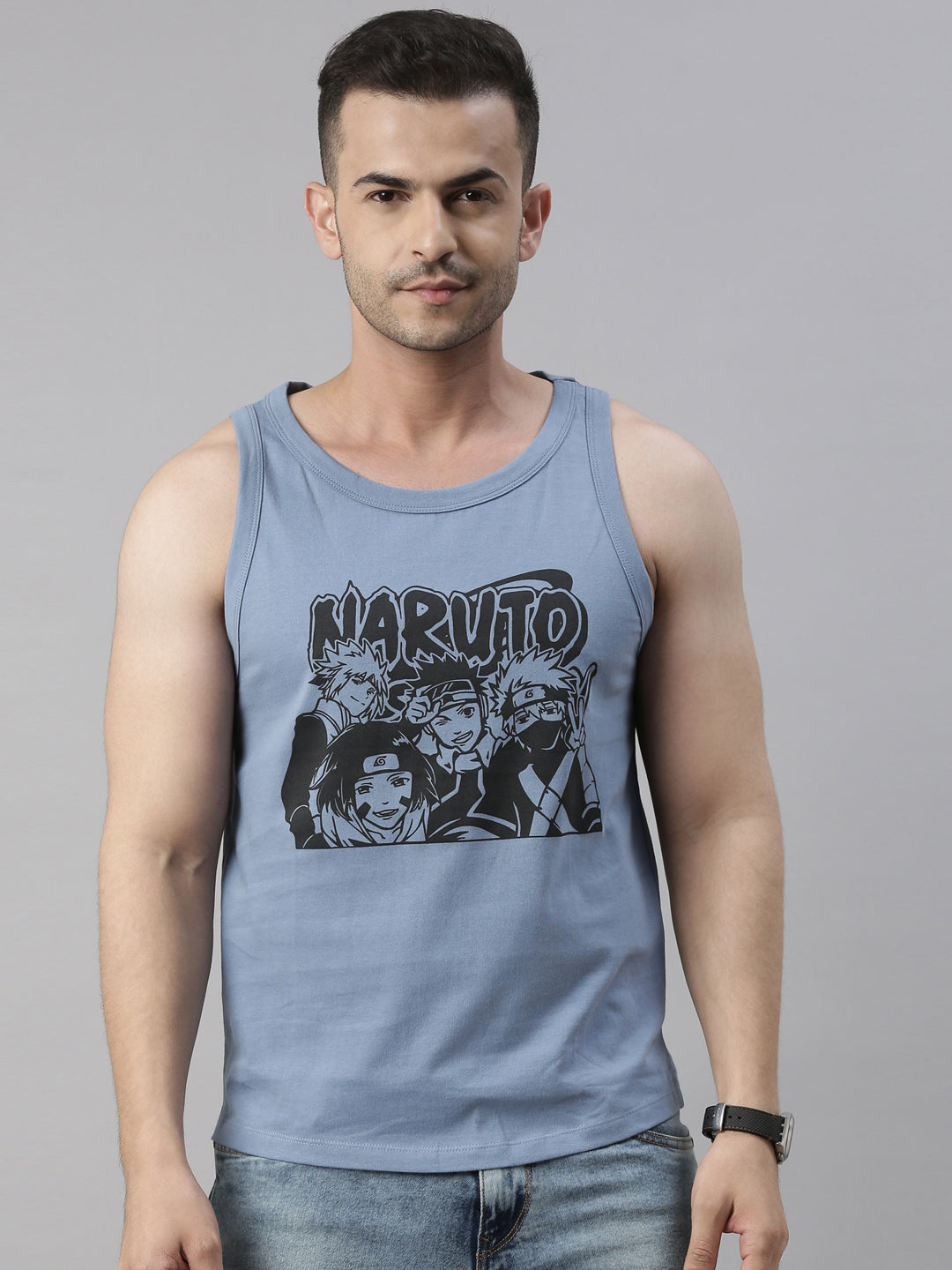 Team Kakashi - Naruto Anime Vest Vest Bushirt   