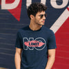 No Limit Navy Blue Classic Fit T-Shirt Graphic T-Shirts Bushirt