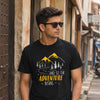 Adventure Black Classic Fit T-Shirt Graphic T-Shirts Bushirt