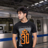 Power Of Om Black Classic Fit T-Shirt Graphic T-Shirts Bushirt
