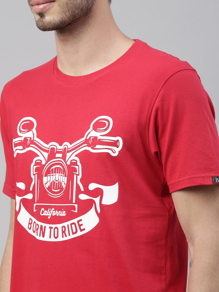 Born To Ride T-Shirt Graphic T-Shirts Bushirt   