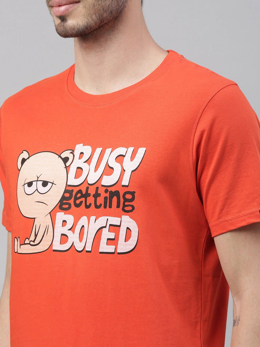 Busy Getting Bored T-Shirt Graphic T-Shirts Bushirt   