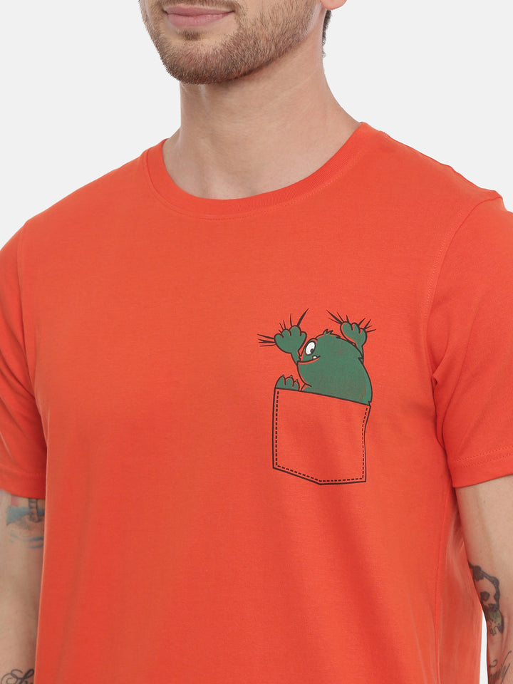 Dragon Pocket T-Shirt Graphic T-Shirts Bushirt   