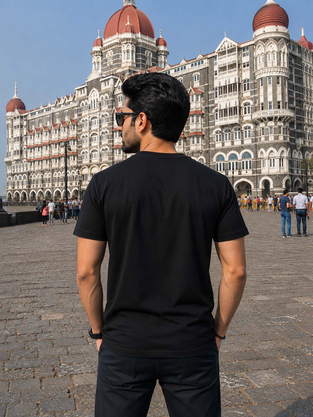 Now Or Never Black Classic Fit T-Shirt Graphic T-Shirts Bushirt