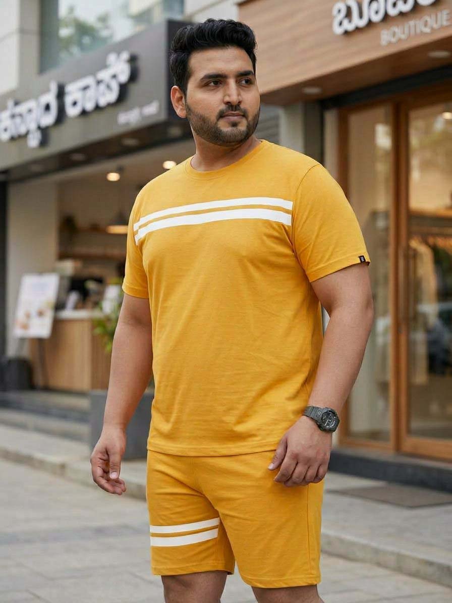Bliss Mustard Plus Size Cotton Cotton