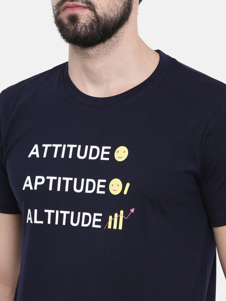 Attitude Aptitude T-Shirt Graphic T-Shirts Bushirt   