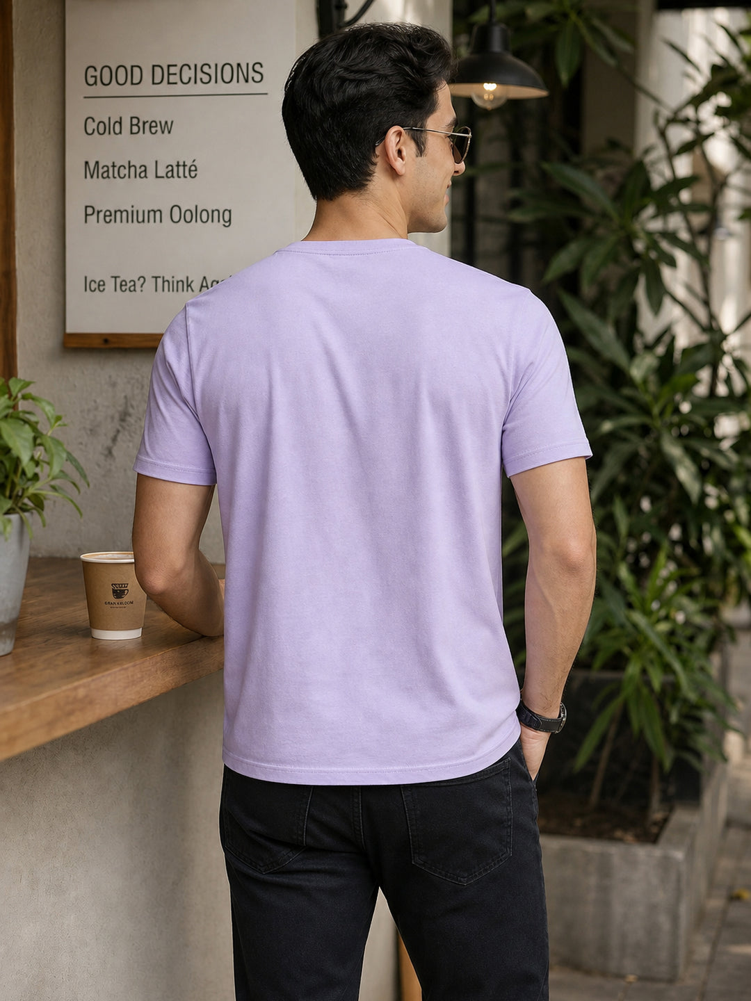 Bad Decision Lilac T-Shirt Graphic T-Shirts Bushirt