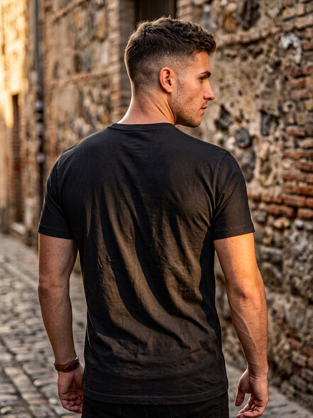 Free and Limitless Black Classic Fit T-Shirt